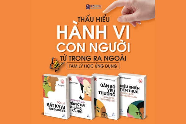 Bộ sách Tâm lý học ứng dụng: Thấu hiểu con người từ bên trong ra ngoài