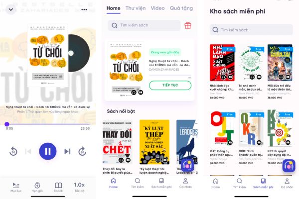 App đọc sách online BIBOO