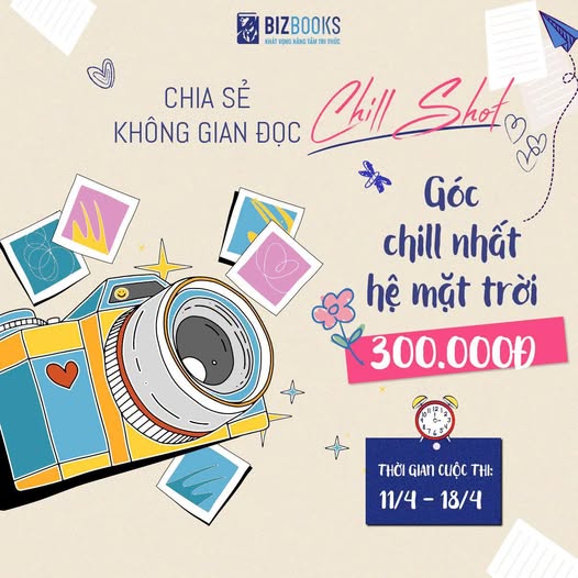 Hoạt động chia sẻ không gian đọc Bizbooks: Chill Shot