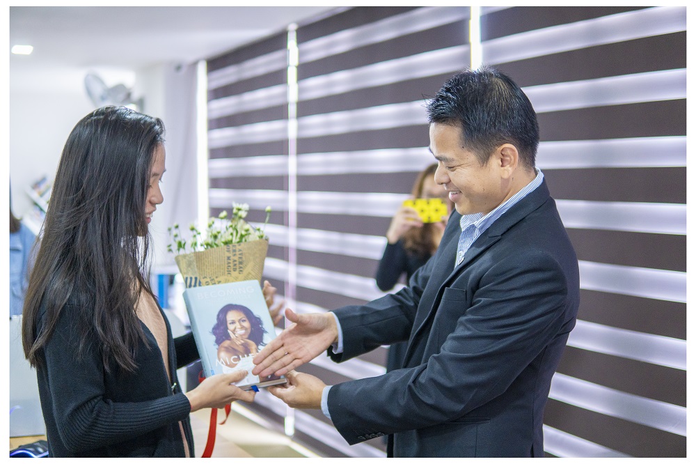 Món quà sinh nhật đặc biệt từ người Sếp của MCBooks