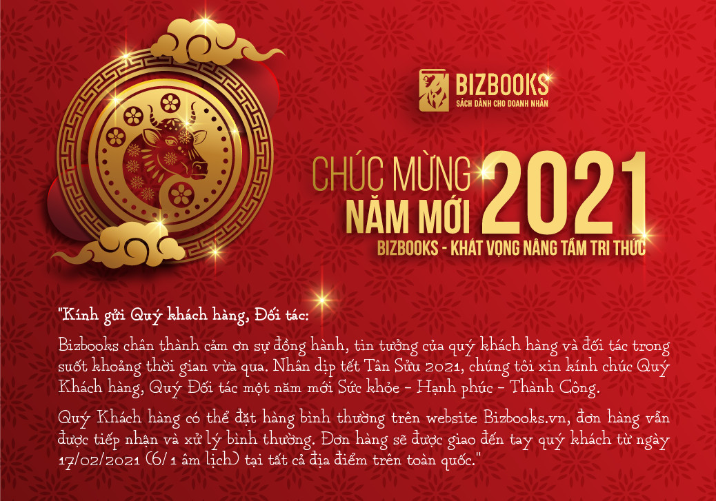 Lịch nghỉ tết Tân Sửu 2021 - Bizbooks